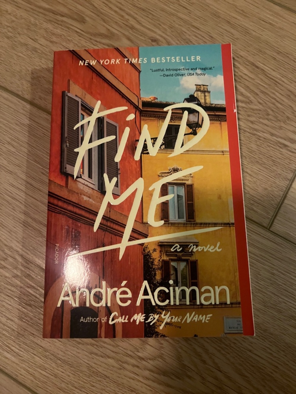 Barnes & Noble - Find Me by André Aciman - Orange/Yellow Cover